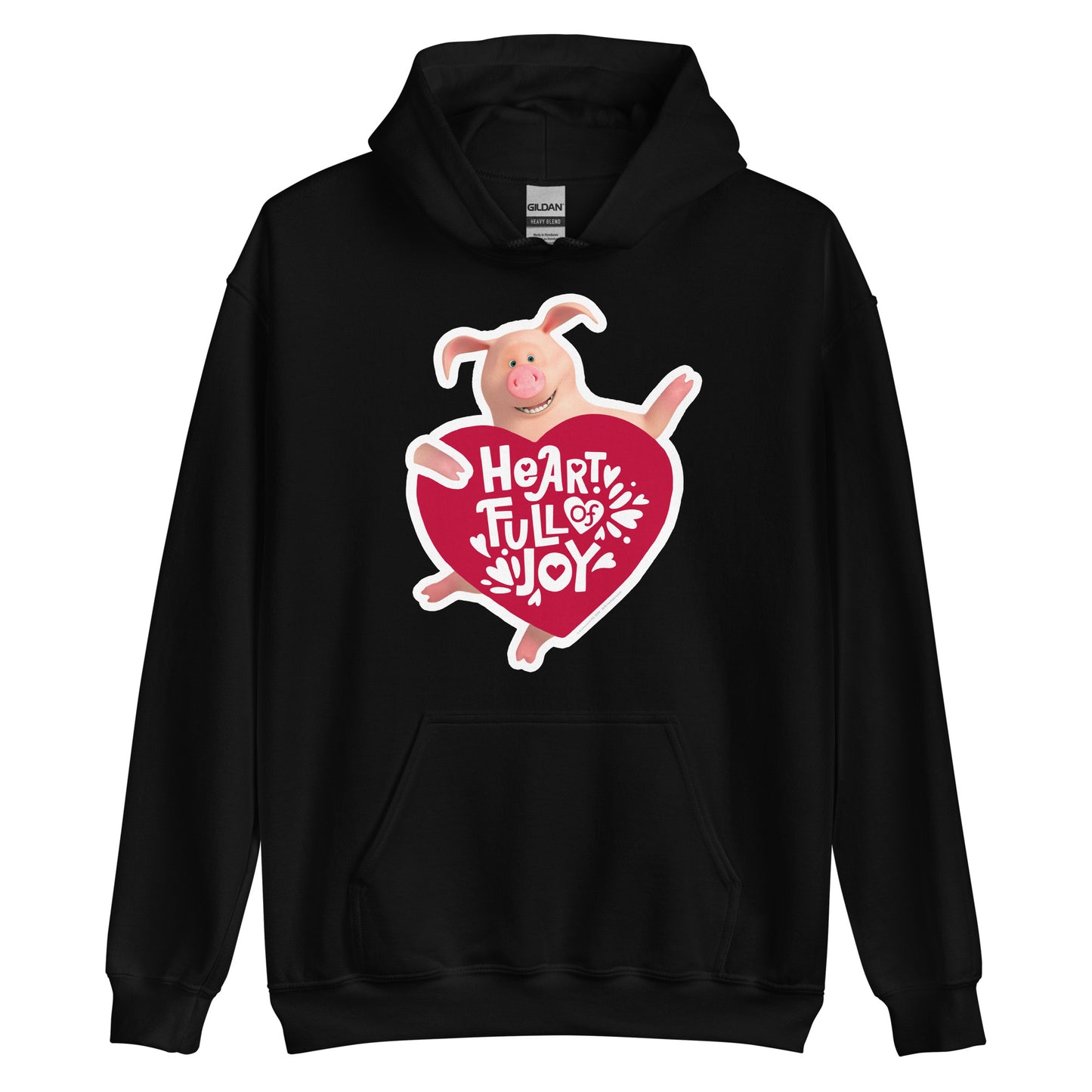 Masha and the Bear Friends Full Of Joy Unisex Hoodie Black T-SHIRT
