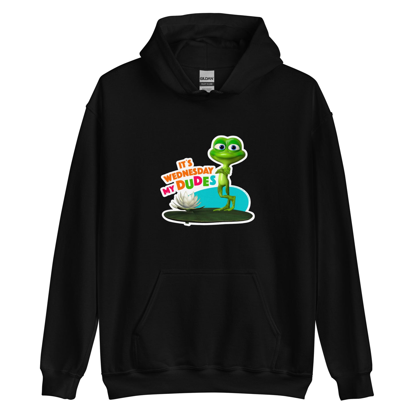 Masha and the Bear Friends Wednesday My Dudes Unisex Hoodie Black T-SHIRT