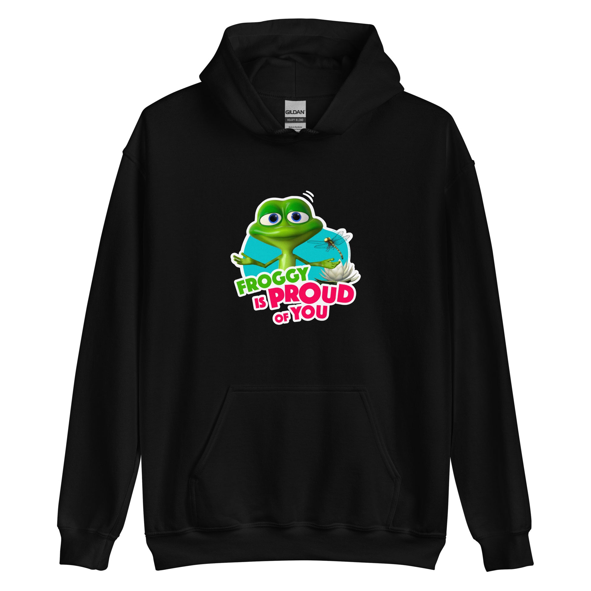 Masha and the Bear Friends Proud Of You Unisex Hoodie Black T-SHIRT