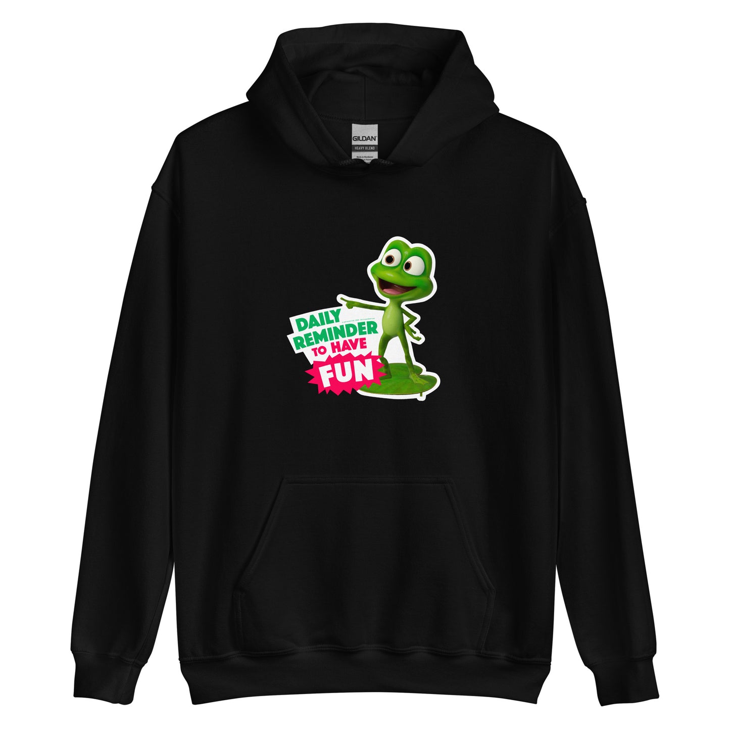 Masha and the Bear Friends Daily Reminder Unisex Hoodie Black T-SHIRT