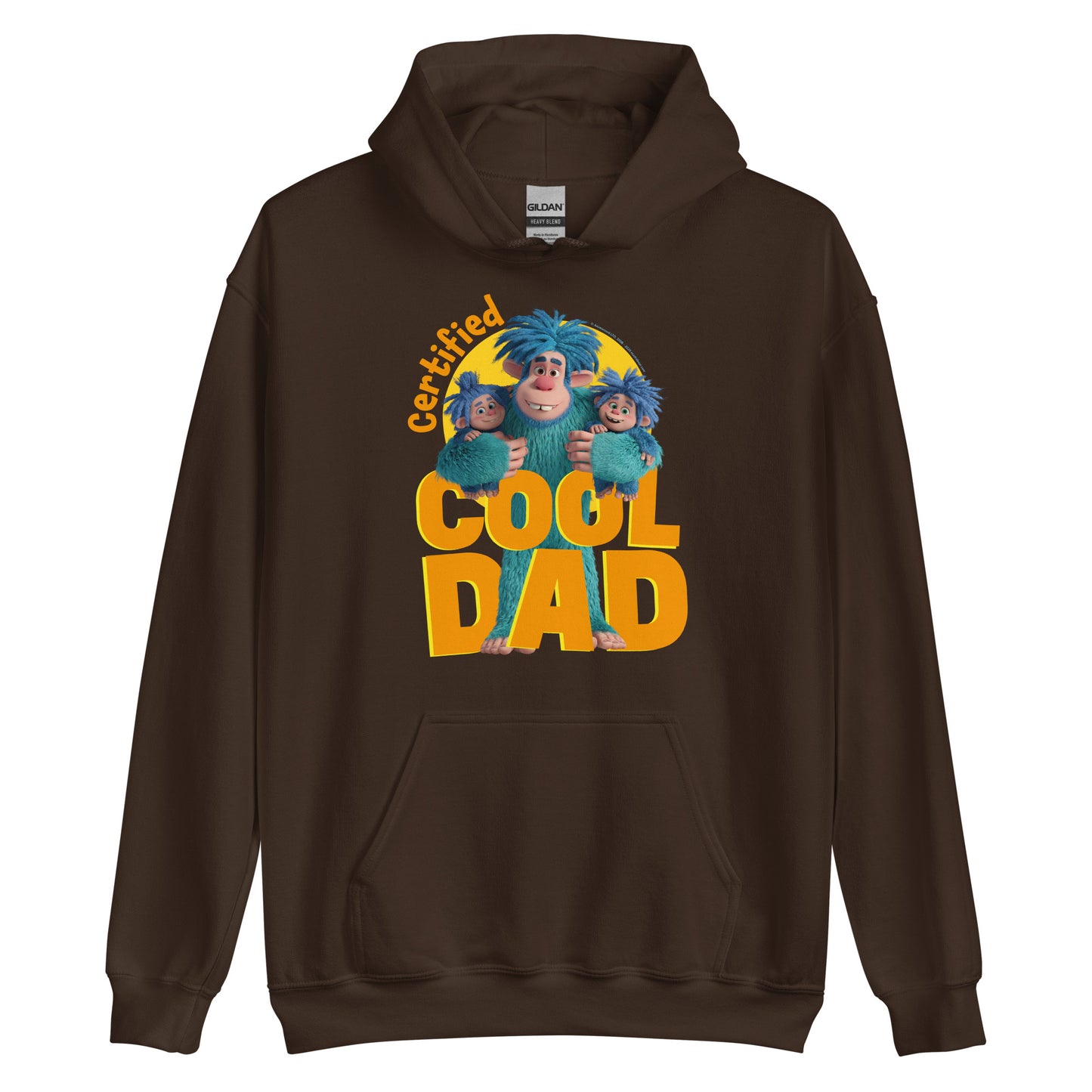 Masha and the Bear Friends Cool Dad Unisex Hoodie Dark Chocolate T-SHIRT