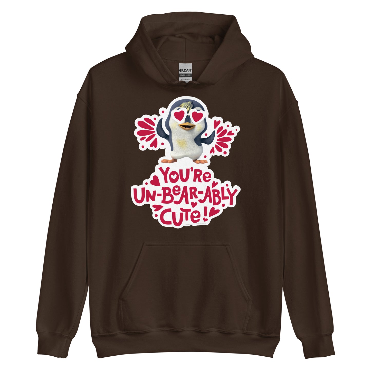 Masha and the Bear Unbearably Unisex Hoodie Dark Chocolate T-SHIRT