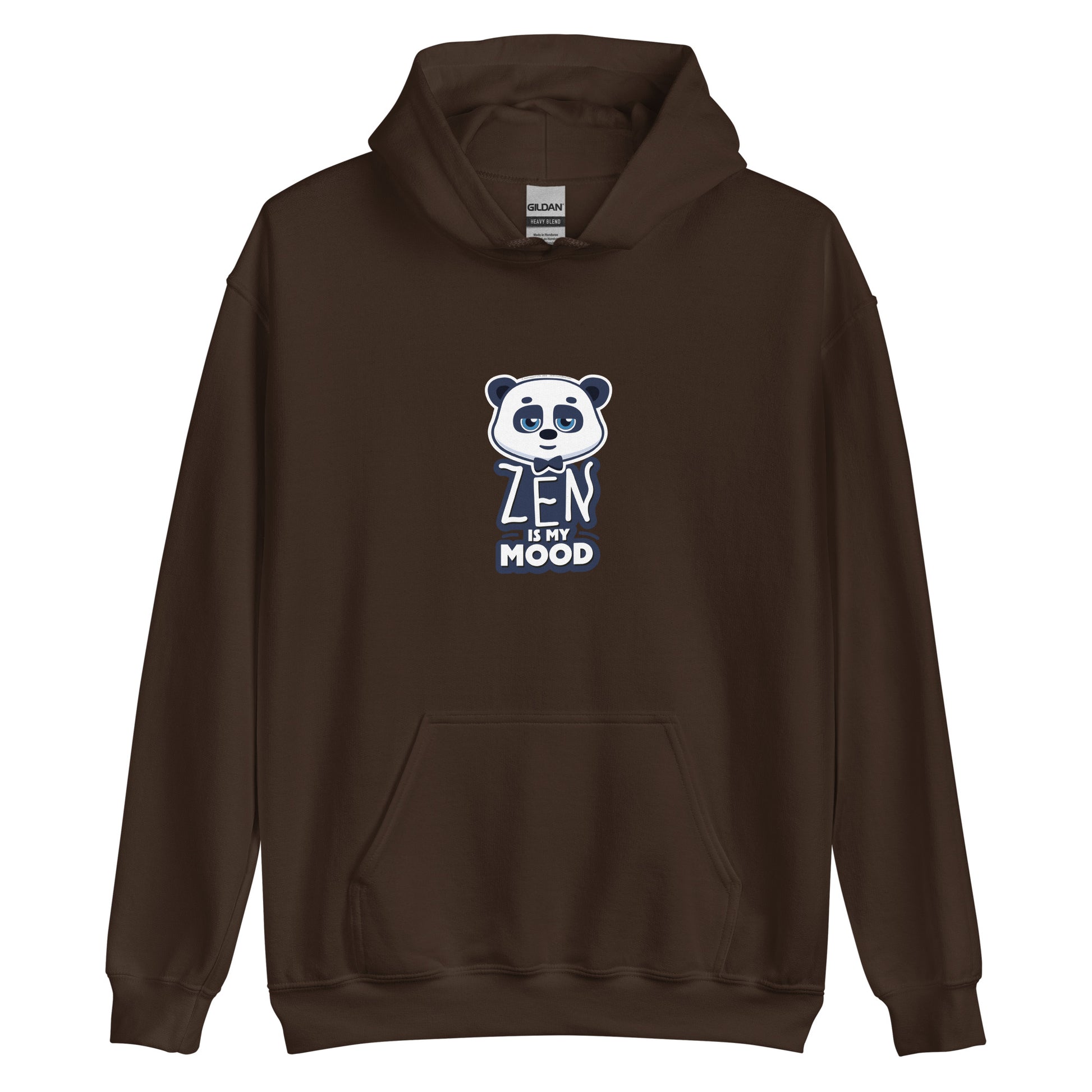 Masha and the Bear Friends Zen Unisex Hoodie Dark Chocolate T-SHIRT