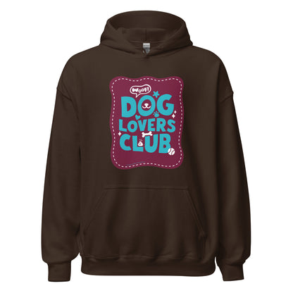 Masha and the Bear Friends Dog Lovers Club Unisex Hoodie Dark Chocolate T-SHIRT