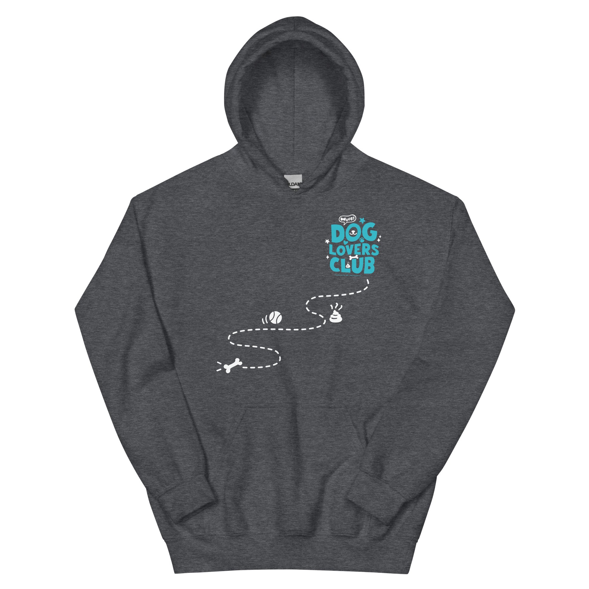 Masha and the Bear Friends Dog Lovers Club Unisex Hoodie Dark Heather T-SHIRT