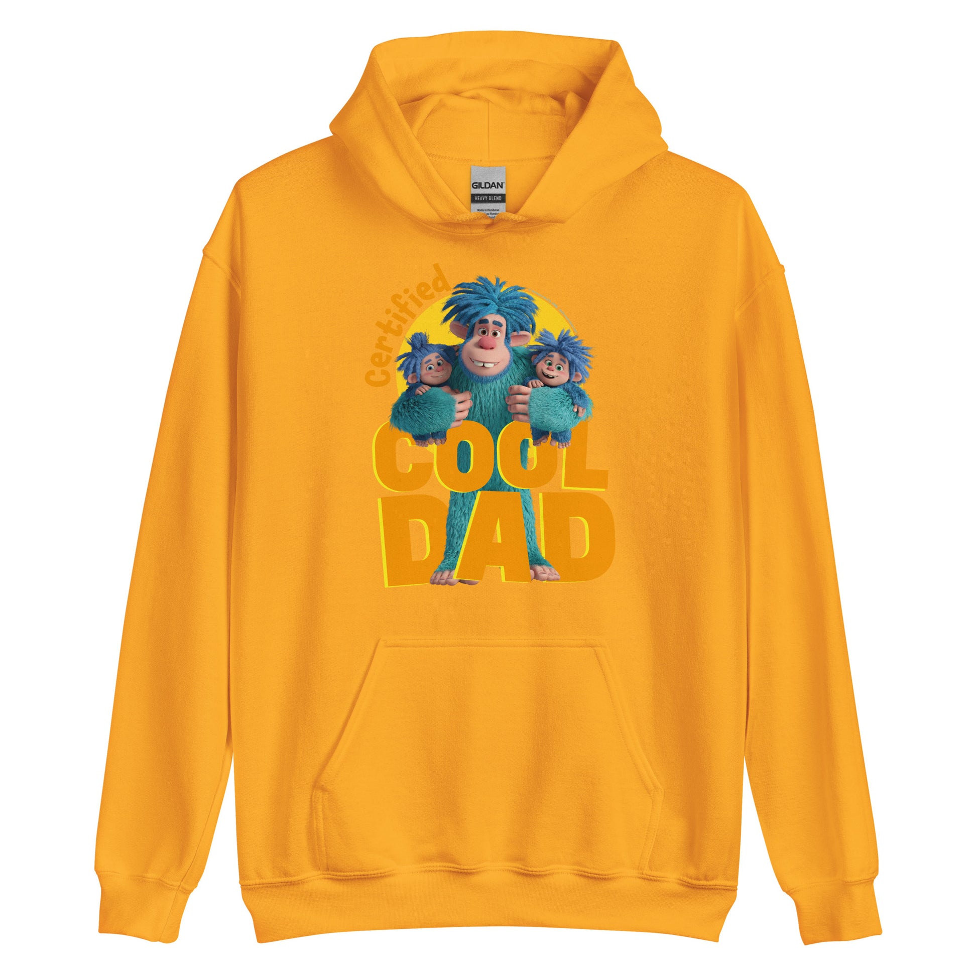 Masha and the Bear Friends Cool Dad Unisex Hoodie Gold T-SHIRT