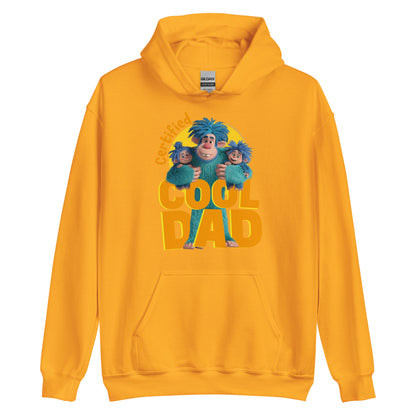 Masha and the Bear Friends Cool Dad Unisex Hoodie Gold T-SHIRT