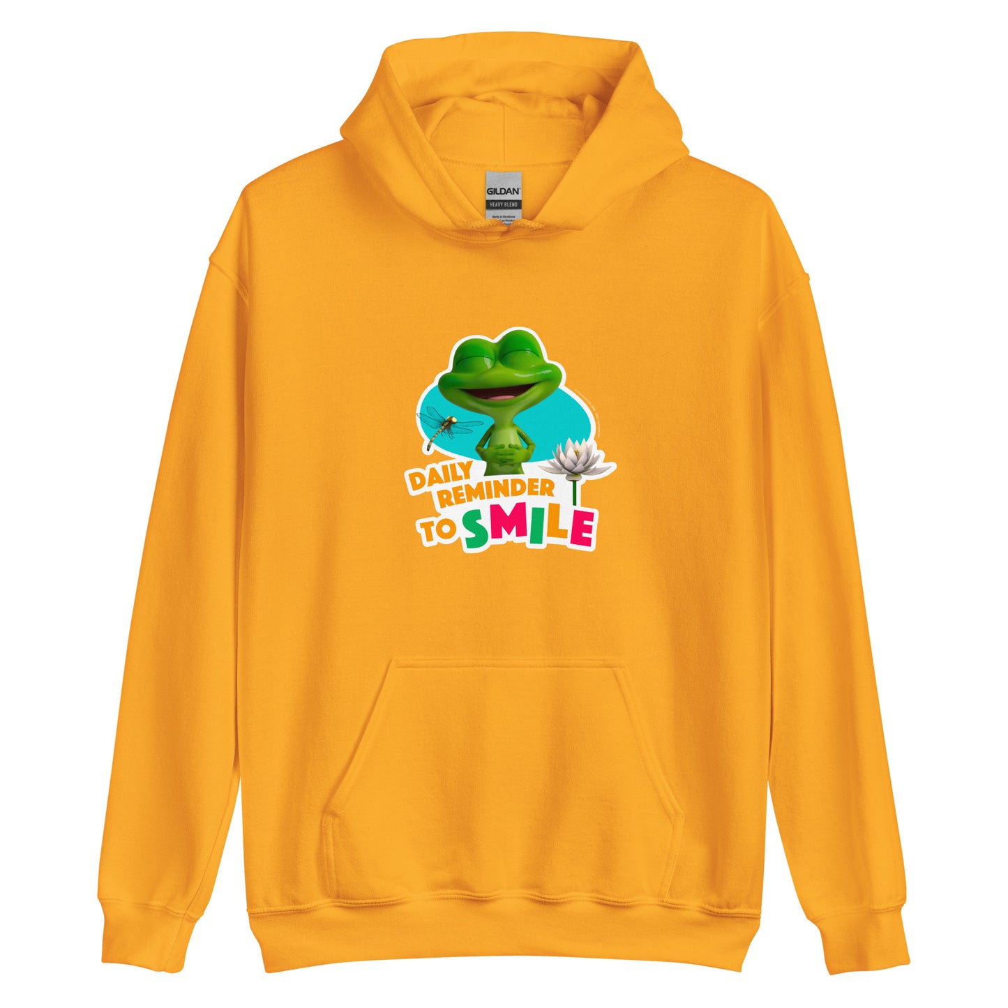 Masha and the Bear Friends Daily Reminder Unisex Hoodie Gold T-SHIRT