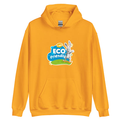Masha and the Bear Friends Eco Friendly Unisex Hoodie Gold T-SHIRT