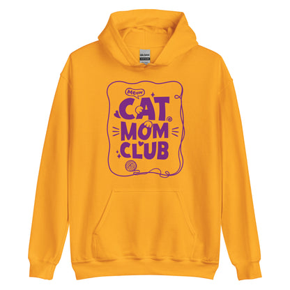 Masha and the Bear Friends Cat Mom Club Unisex Hoodie Gold T-SHIRT