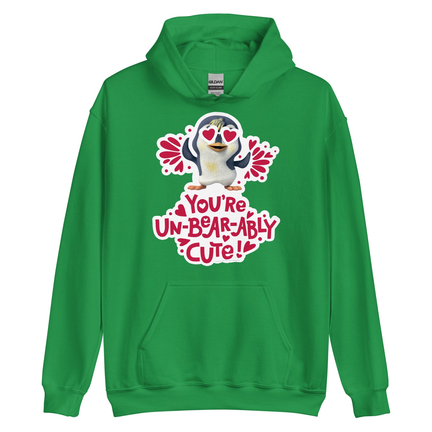 Masha and the Bear Unbearably Unisex Hoodie Irish Green T-SHIRT