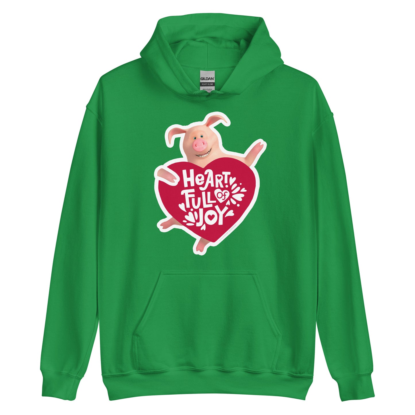 Masha and the Bear Friends Full Of Joy Unisex Hoodie Irish Green T-SHIRT