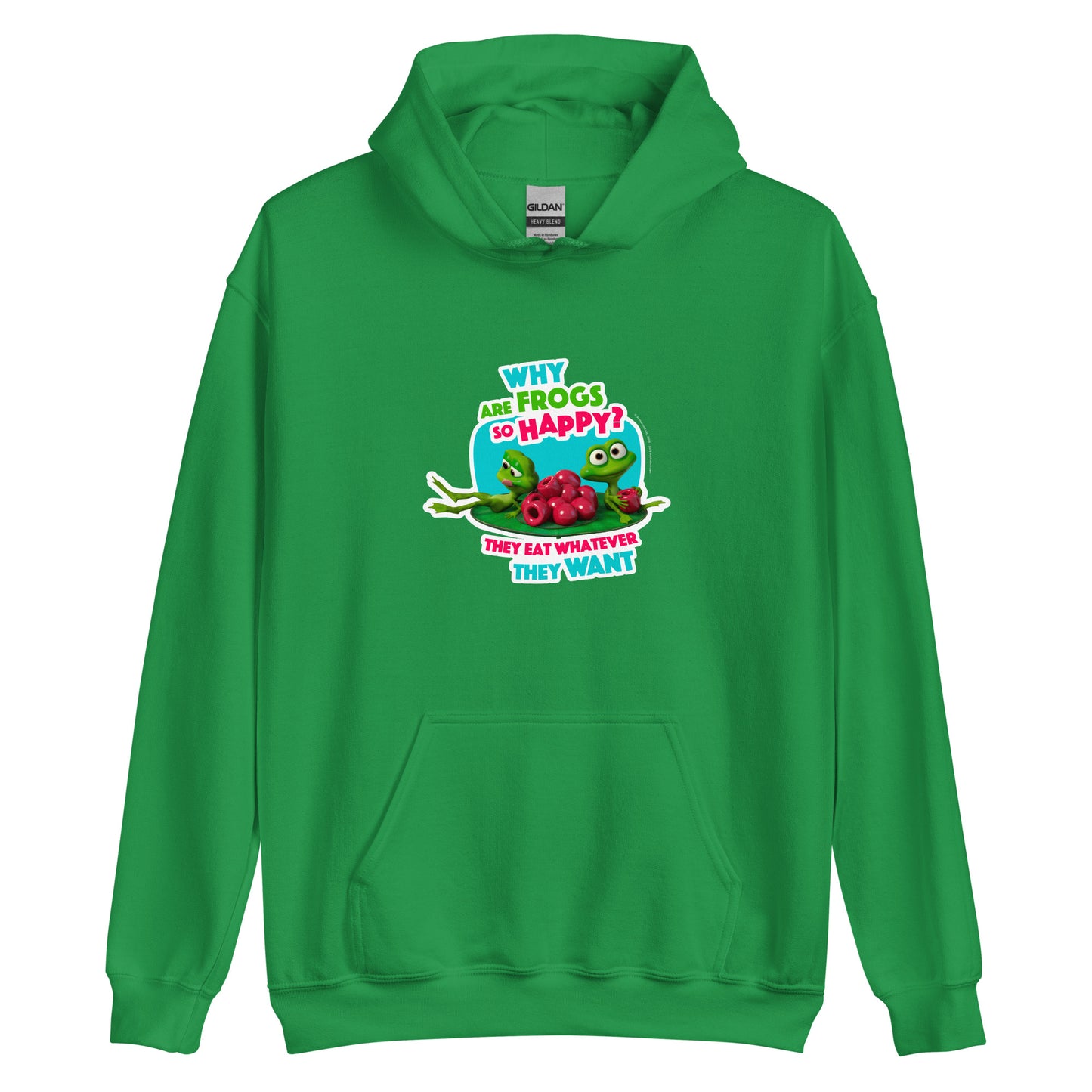 Masha and the Bear Friends Whatever They Want Unisex Hoodie Irish Green T-SHIRT