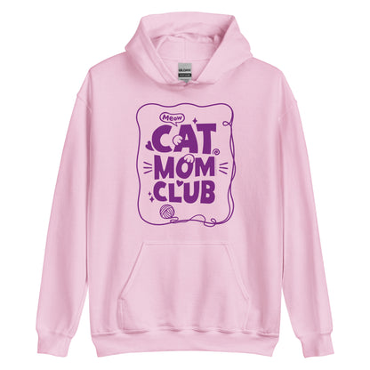 Masha and the Bear Friends Cat Mom Club Unisex Hoodie Light Pink T-SHIRT
