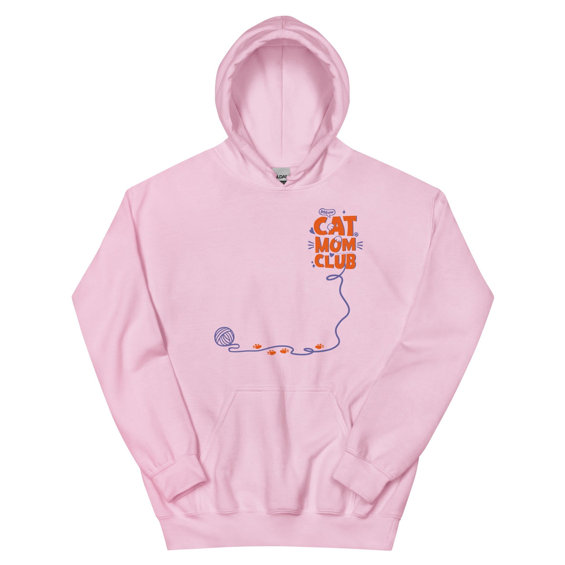 Masha and the Bear Friends Cat Mom Club Unisex Hoodie Light Pink T-SHIRT