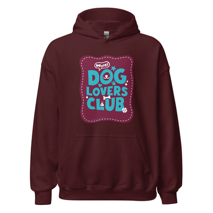 Masha and the Bear Friends Dog Lovers Club Unisex Hoodie Maroon T-SHIRT