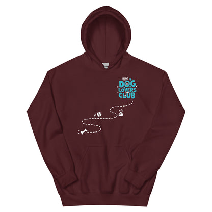 Masha and the Bear Friends Dog Lovers Club Unisex Hoodie Maroon T-SHIRT