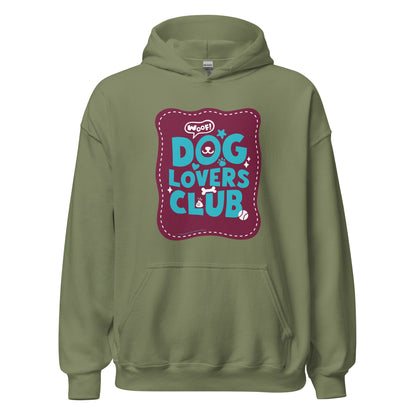 Masha and the Bear Friends Dog Lovers Club Unisex Hoodie Military Green T-SHIRT