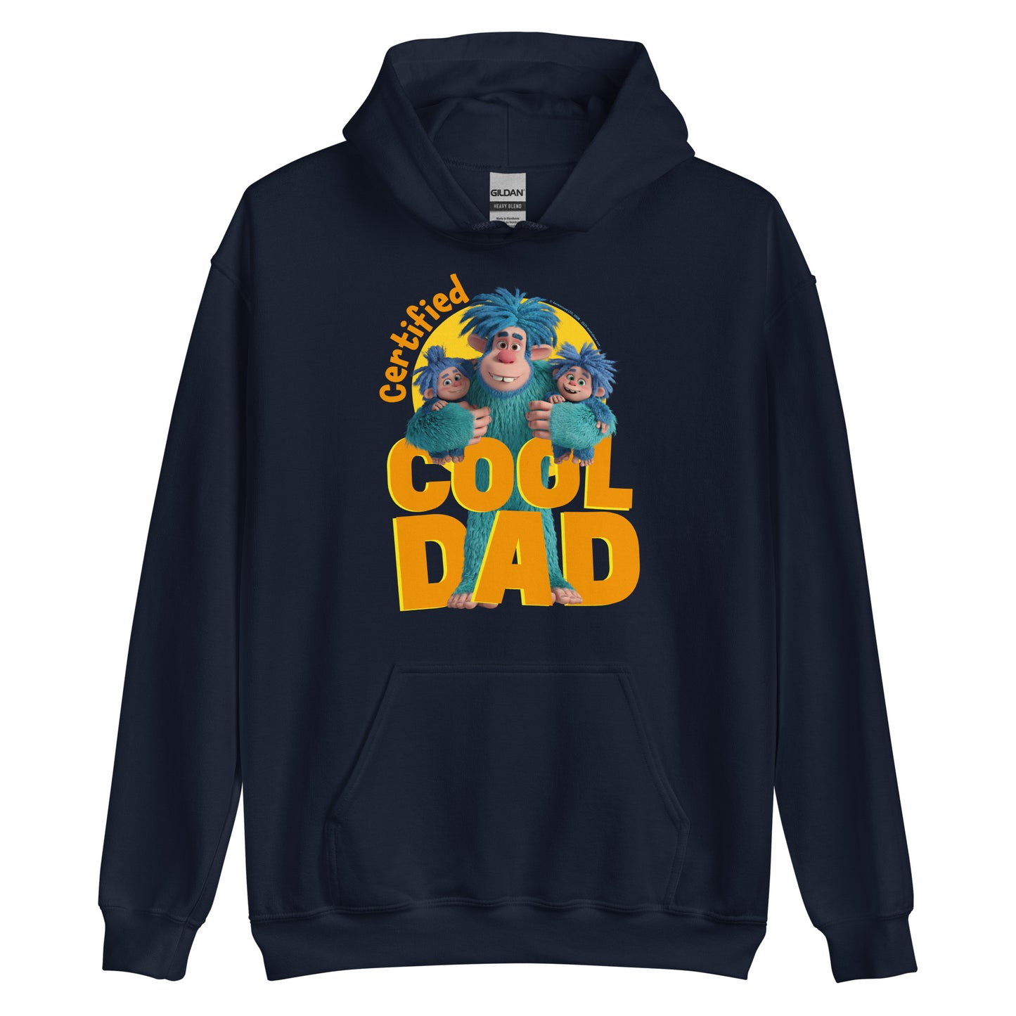 Masha and the Bear Friends Cool Dad Unisex Hoodie Navy T-SHIRT