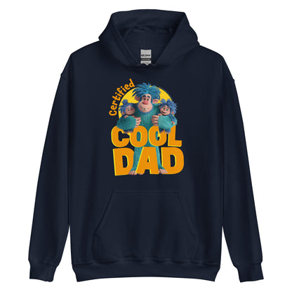 Masha and the Bear Friends Cool Dad Unisex Hoodie Navy T-SHIRT