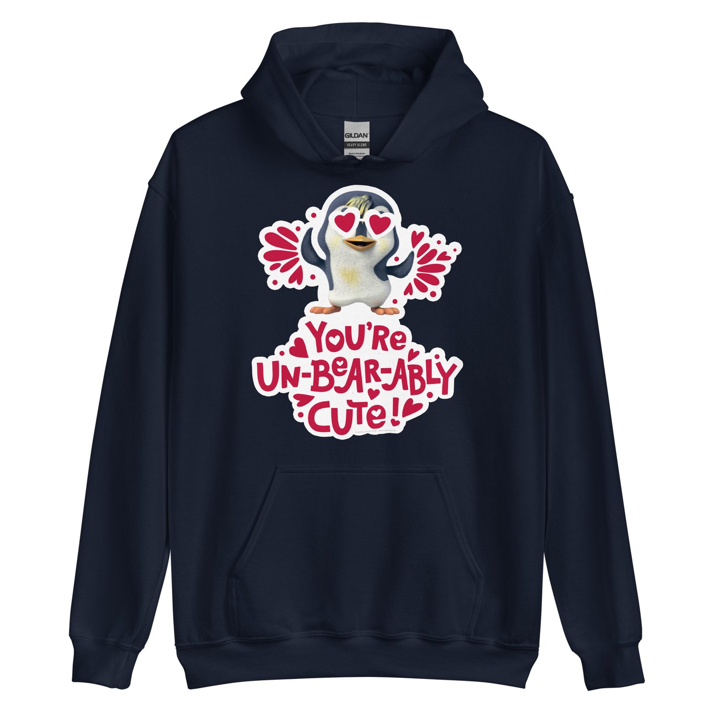 Masha and the Bear Unbearably Unisex Hoodie Navy T-SHIRT