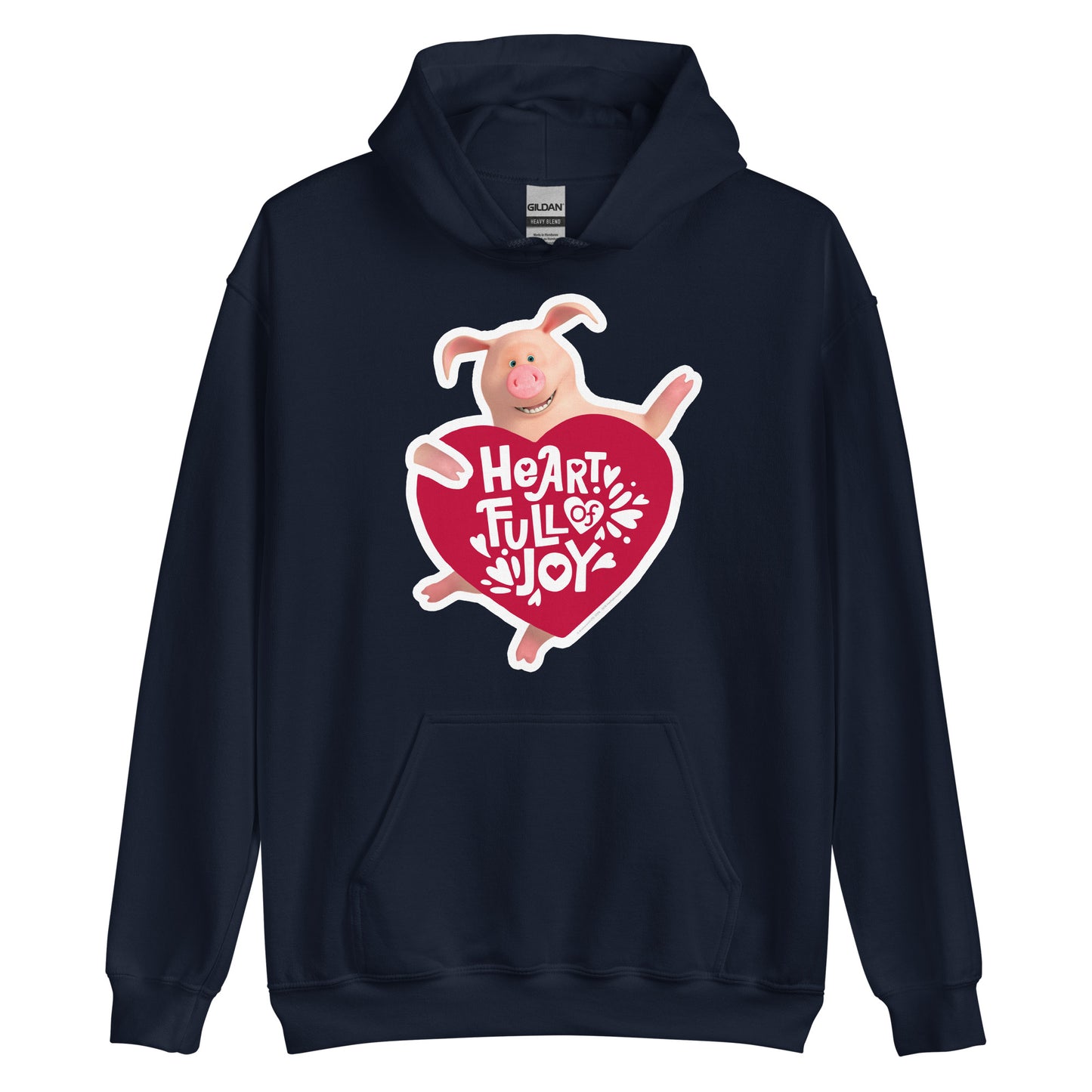 Masha and the Bear Friends Full Of Joy Unisex Hoodie Navy T-SHIRT
