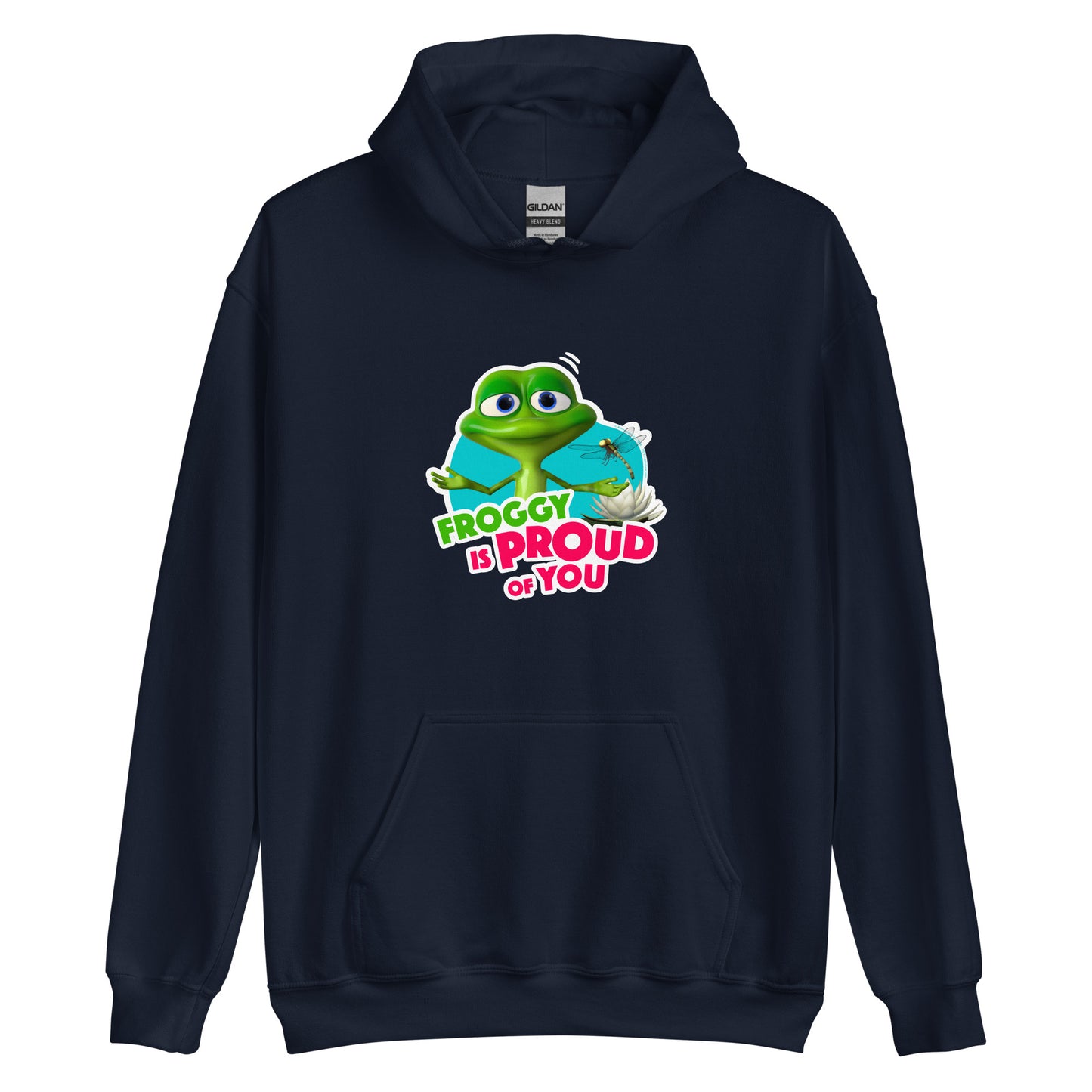 Masha and the Bear Friends Proud Of You Unisex Hoodie Navy T-SHIRT