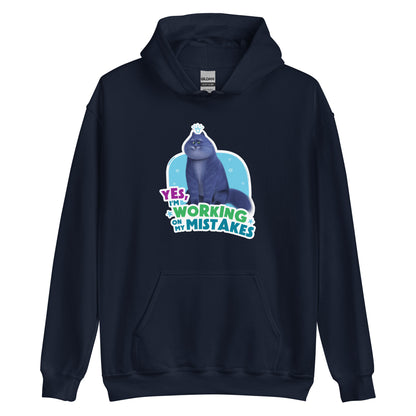 Masha and the Bear Friends Working On Mistakes Unisex classic tee Navy T-SHIRT