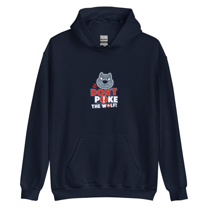 Masha and the Bear Friends Don't Poke The Wolf! Unisex Hoodie Navy T-SHIRT