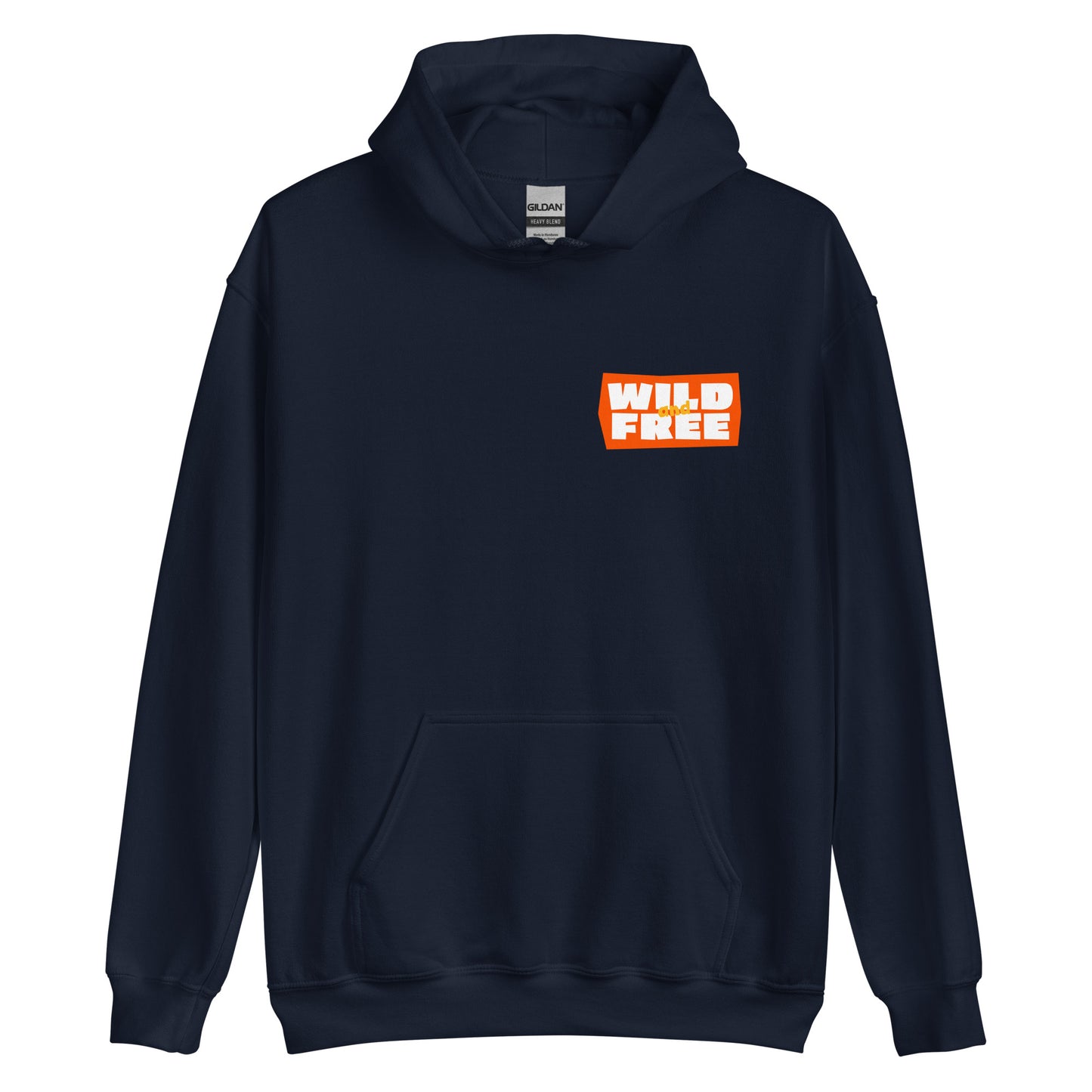 Masha and the Bear Friends Wild and Free Unisex Hoodie with Back Print Navy T-SHIRT