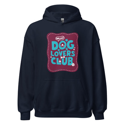 Masha and the Bear Friends Dog Lovers Club Unisex Hoodie Navy T-SHIRT