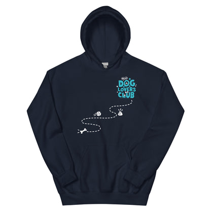 Masha and the Bear Friends Dog Lovers Club Unisex Hoodie Navy T-SHIRT