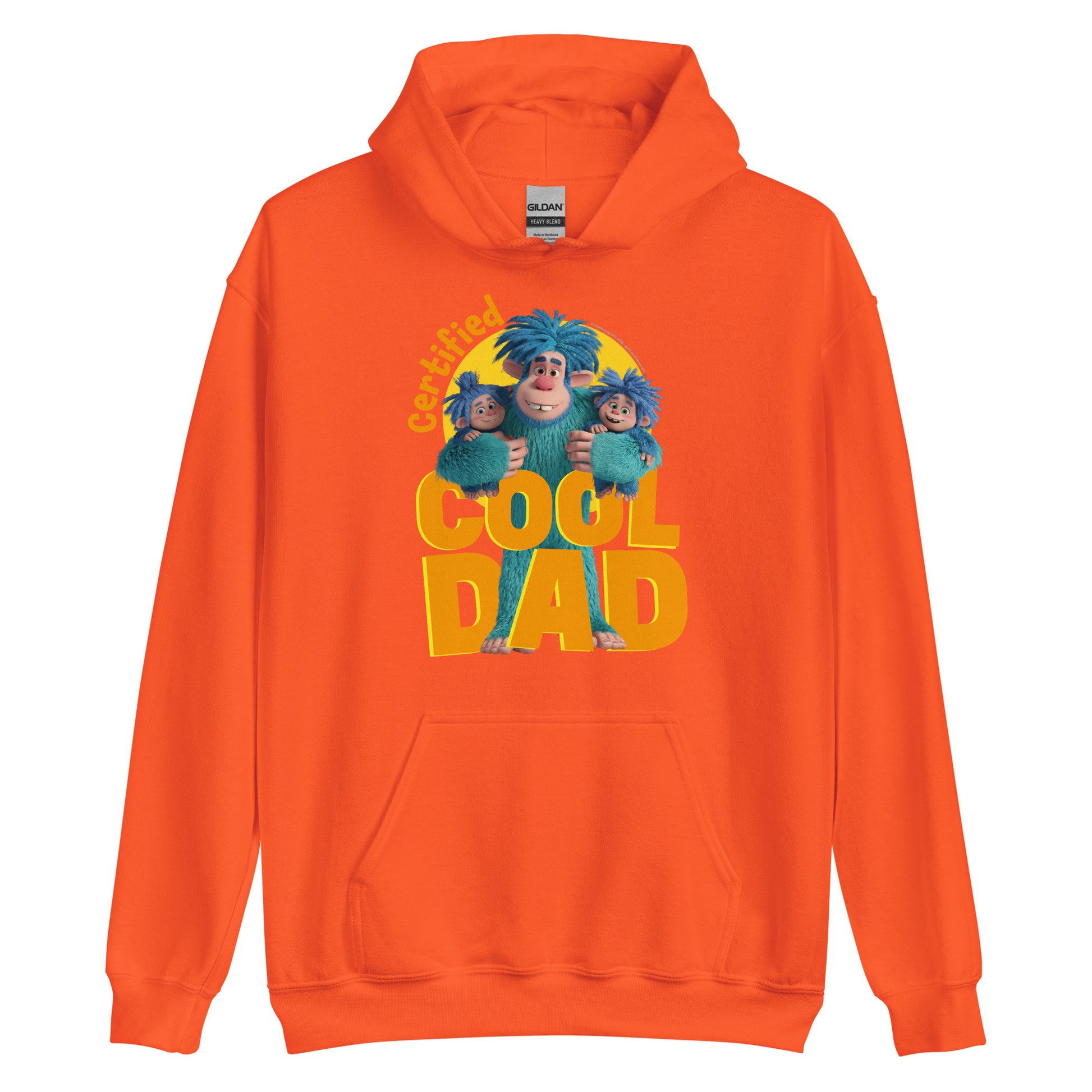 Masha and the Bear Friends Cool Dad Unisex Hoodie Orange T-SHIRT