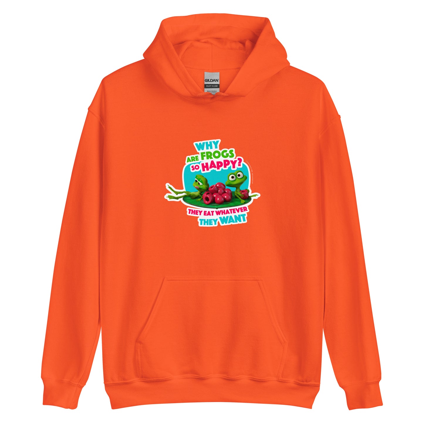 Masha and the Bear Friends Whatever They Want Unisex Hoodie Orange T-SHIRT