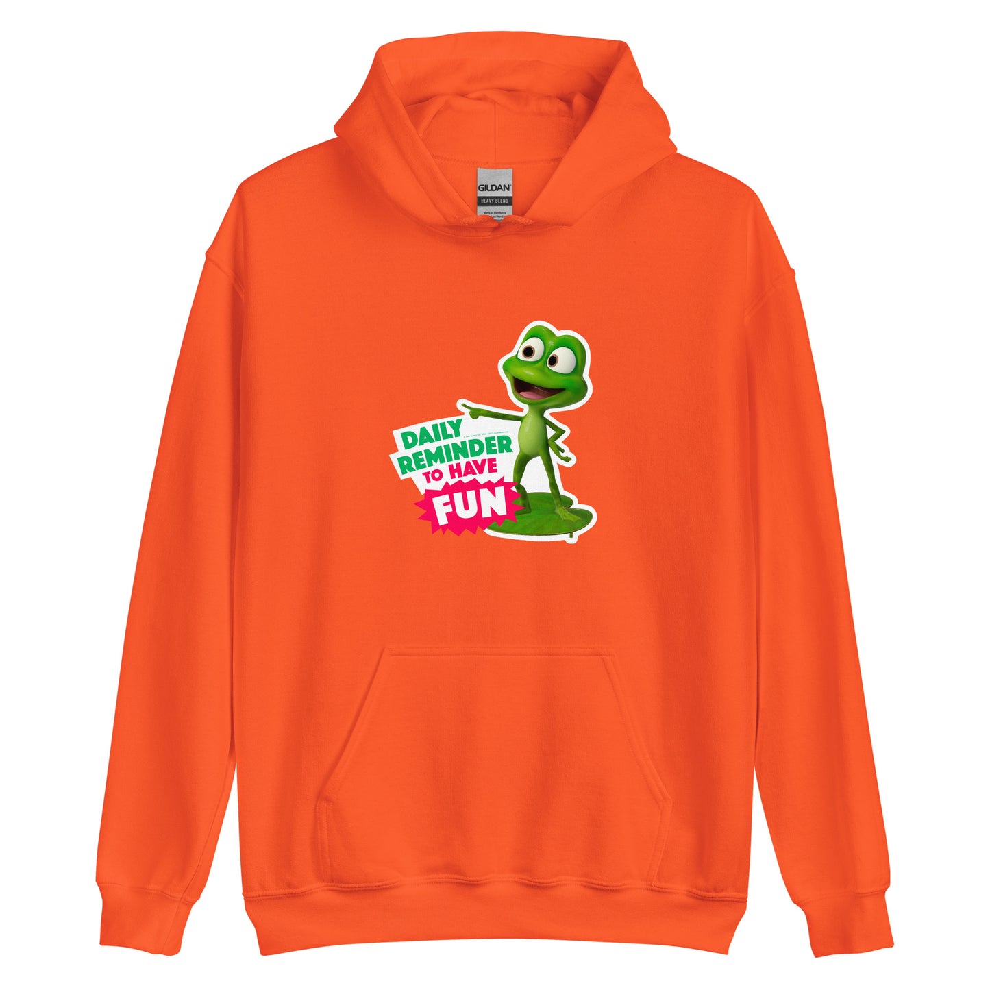 Masha and the Bear Friends Daily Reminder Unisex Hoodie Orange T-SHIRT