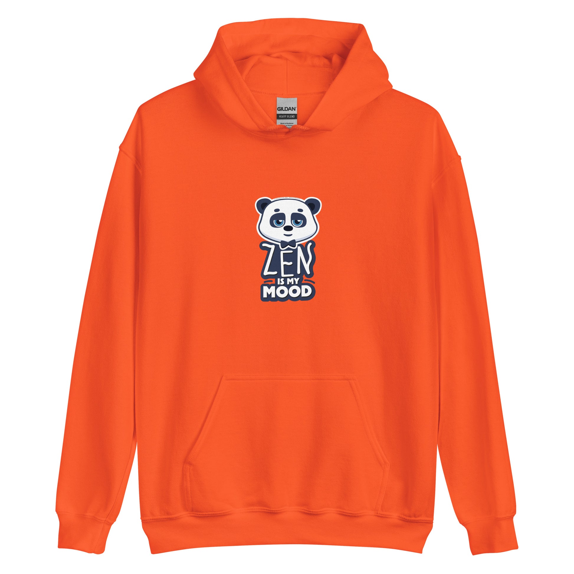 Masha and the Bear Friends Zen Unisex Hoodie Orange T-SHIRT