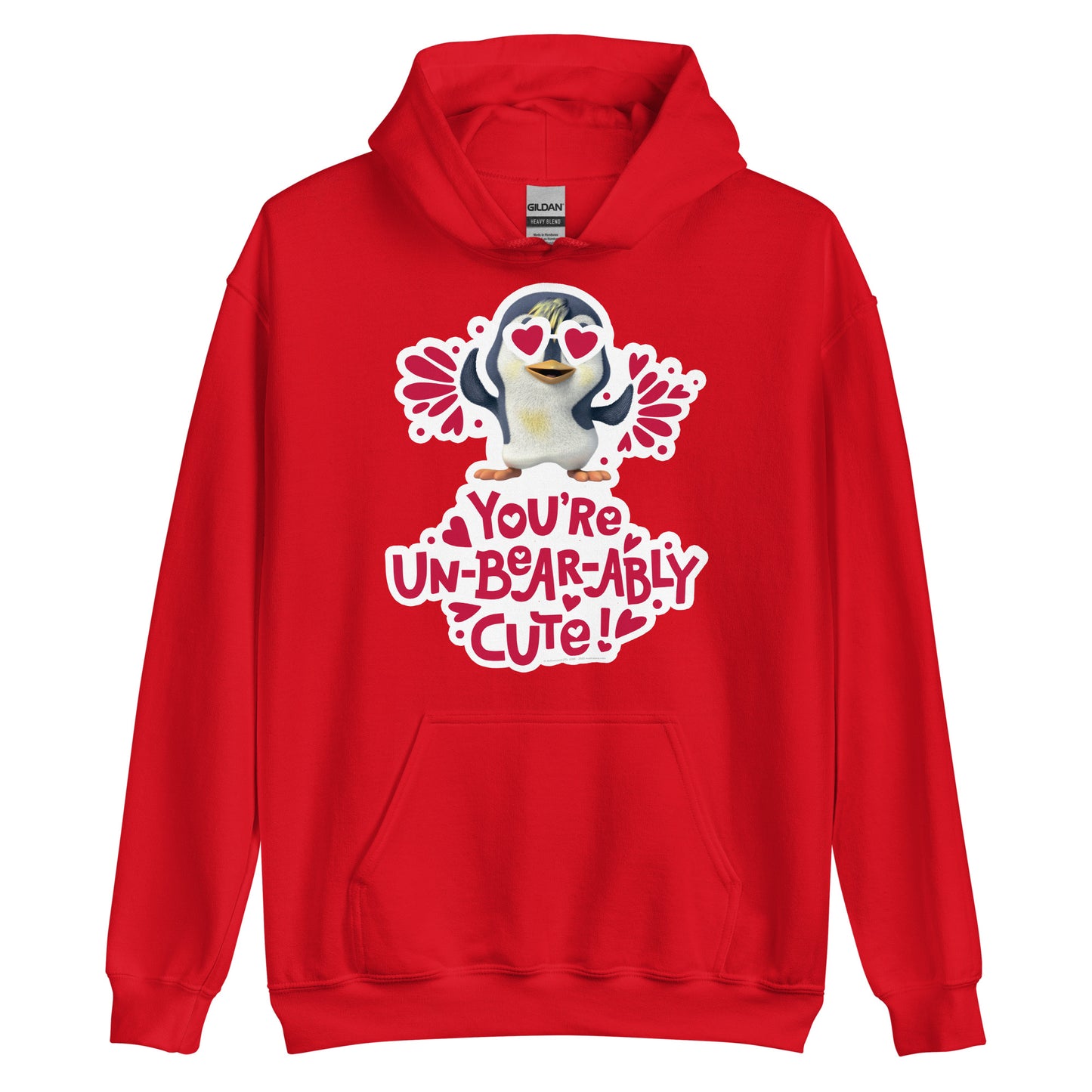Masha and the Bear Unbearably Unisex Hoodie Red T-SHIRT