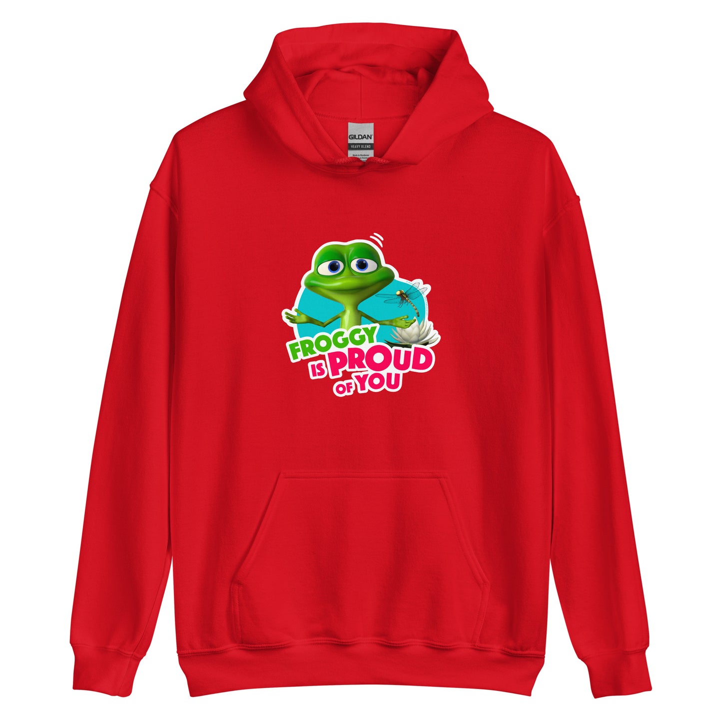 Masha and the Bear Friends Proud Of You Unisex Hoodie Red T-SHIRT