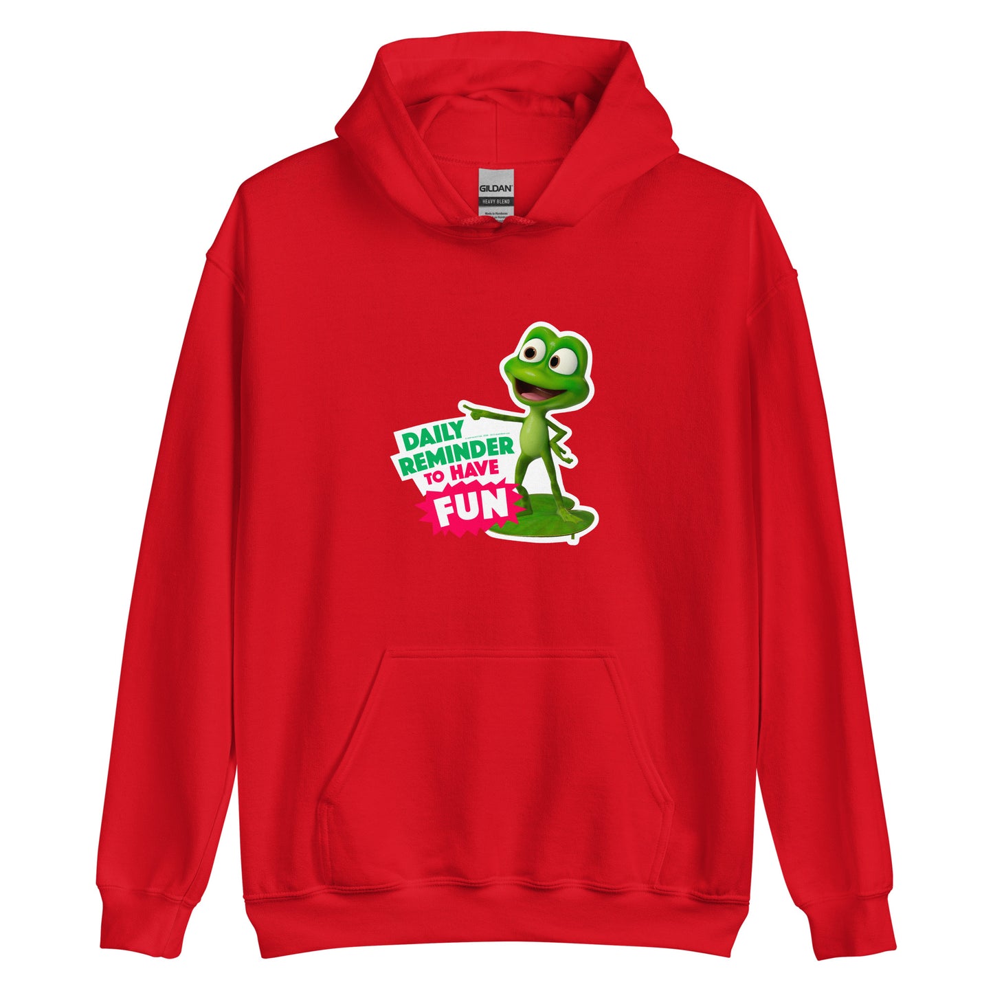 Masha and the Bear Friends Daily Reminder Unisex Hoodie Red T-SHIRT