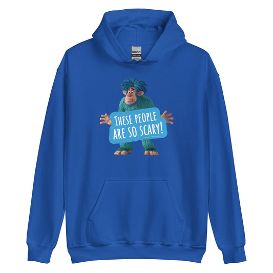 Masha and the Bear Friends Scary People Unisex Hoodie Royal T-SHIRT