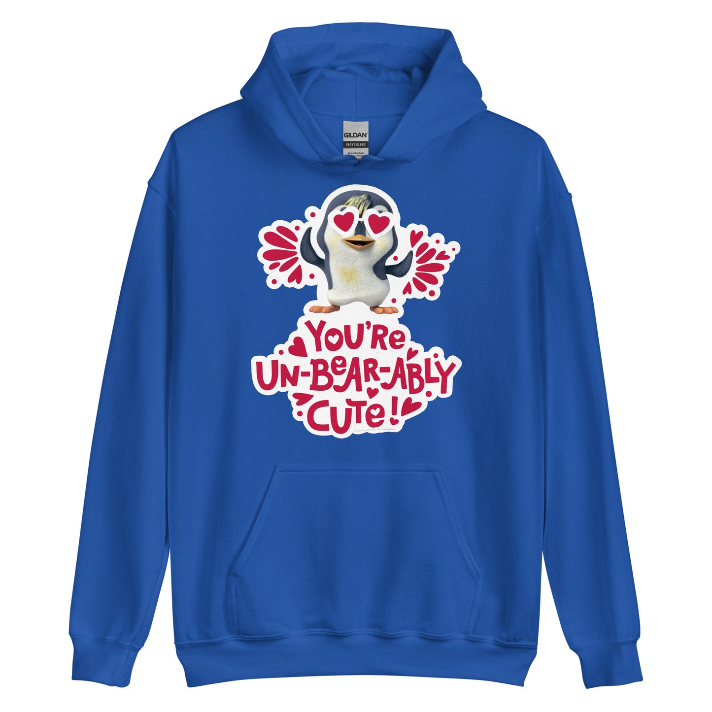 Masha and the Bear Unbearably Unisex Hoodie Royal T-SHIRT