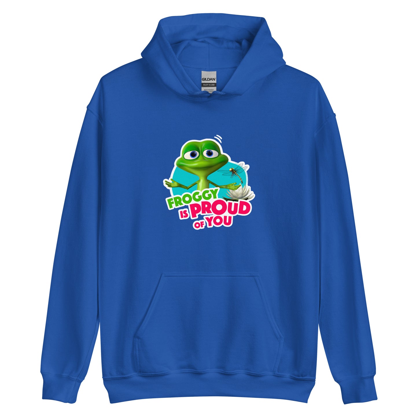 Masha and the Bear Friends Proud Of You Unisex Hoodie Royal T-SHIRT