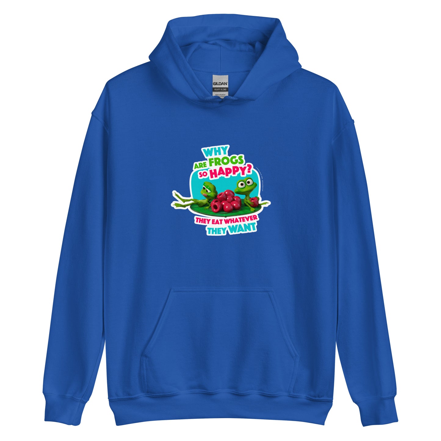 Masha and the Bear Friends Whatever They Want Unisex Hoodie Royal T-SHIRT