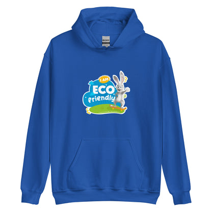 Masha and the Bear Friends Eco Friendly Unisex Hoodie Royal T-SHIRT