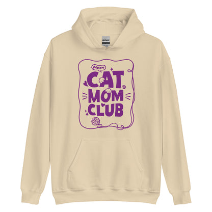 Masha and the Bear Friends Cat Mom Club Unisex Hoodie Sand T-SHIRT