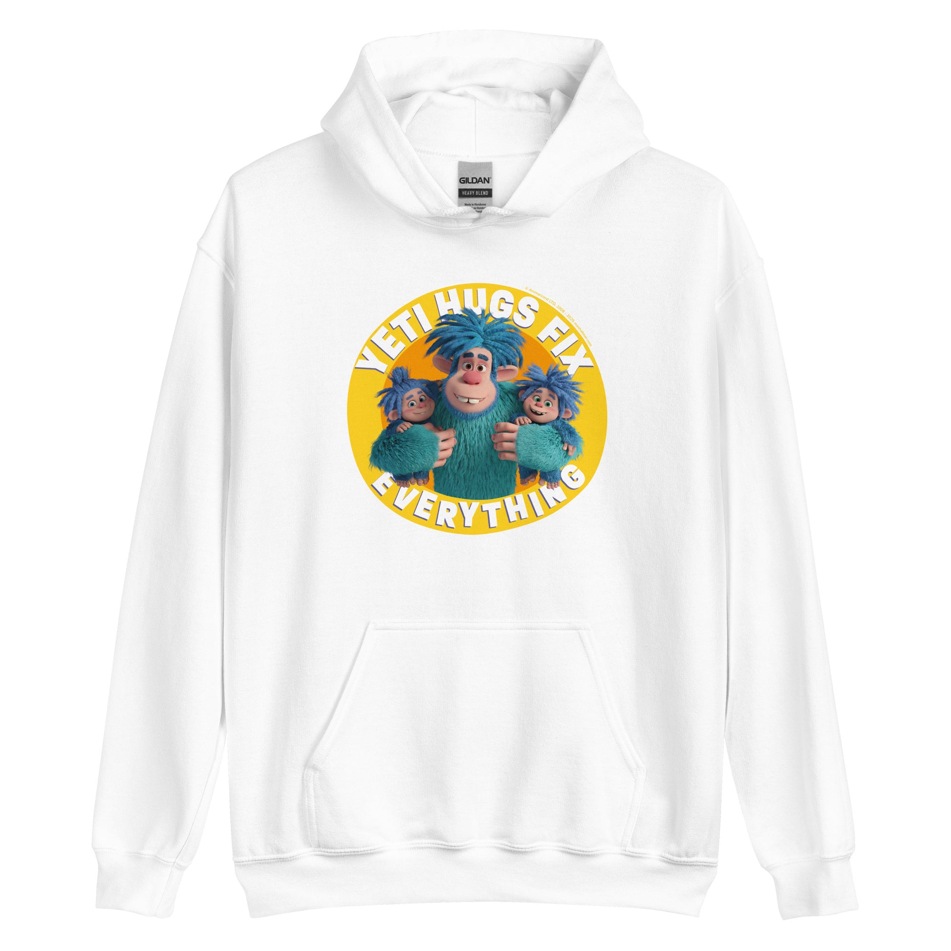 Masha and the Bear Friends Hugs Fix Everything Unisex Hoodie White T-SHIRT