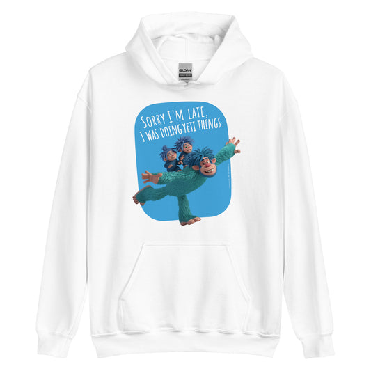 Masha and the Bear Friends Yeti Things Unisex Hoodie White T-SHIRT