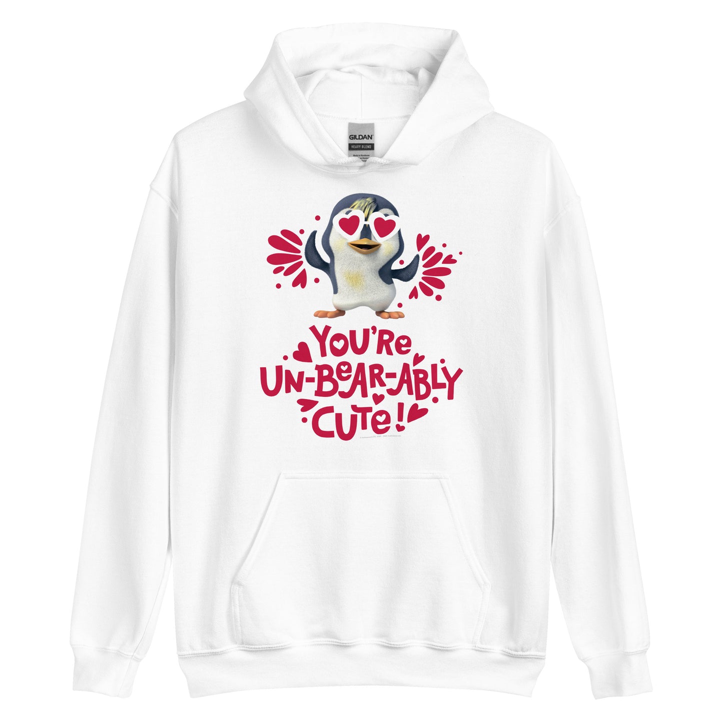 Masha and the Bear Unbearably Unisex Hoodie White T-SHIRT
