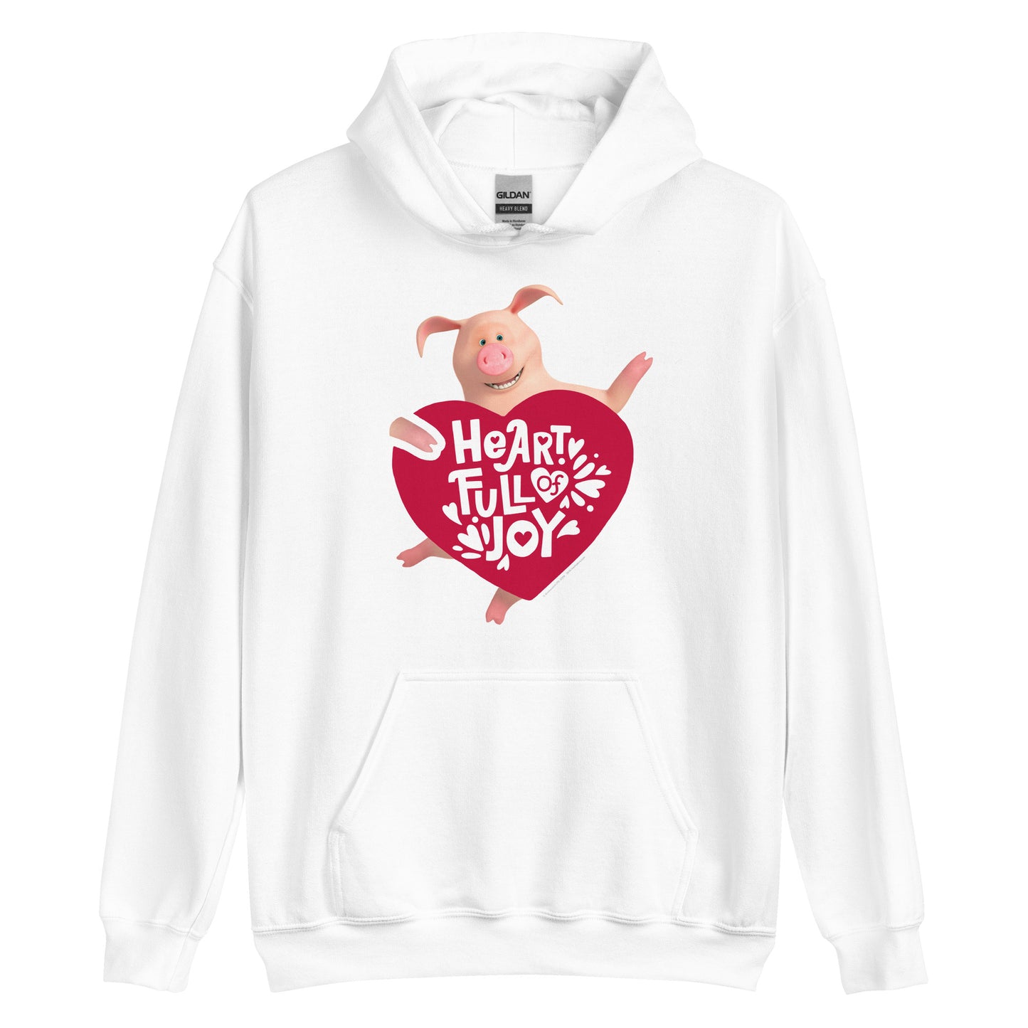 Masha and the Bear Friends Full Of Joy Unisex Hoodie White T-SHIRT