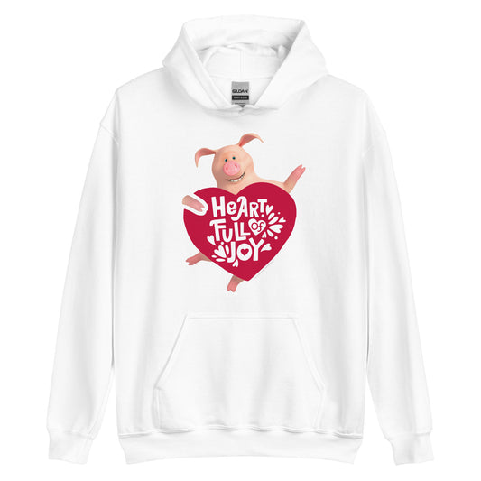 Masha and the Bear Friends Full Of Joy Unisex Hoodie White T-SHIRT